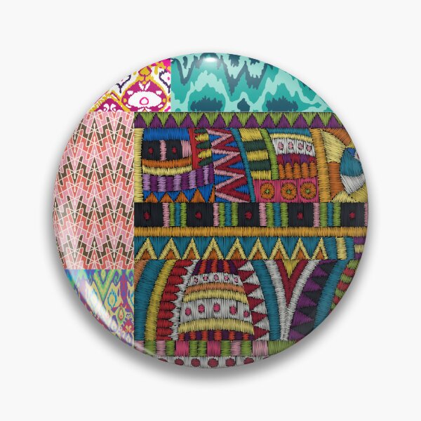 Item preview, Patchwork, ethnic costume patterns  designed and sold by cocokara999.