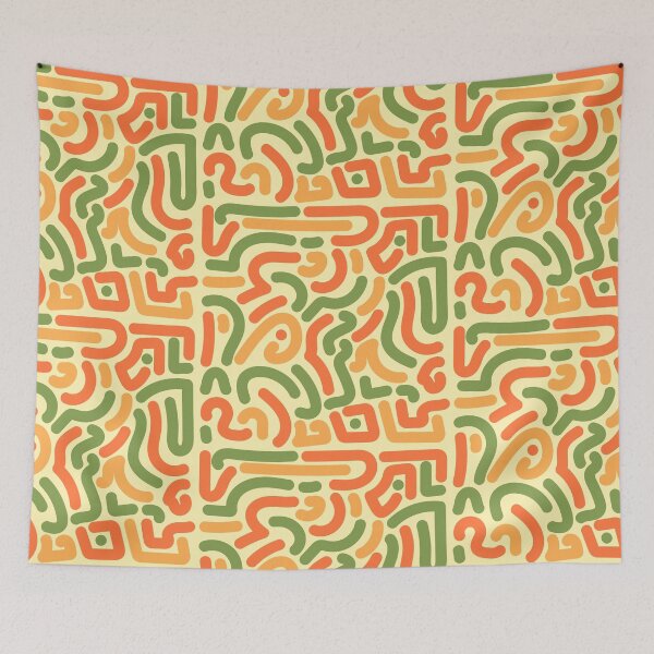 Aperçu de l'œuvre Lignes chaleureuses créée et vendue par Creativari123.