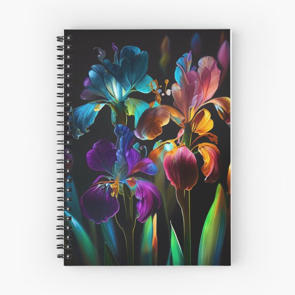 Item preview, Iris Artwork | Colourful Designs | Vibrant Iris | Digital Download | Art Print | Printable Wall Décor | Home Decor | Iris Flower | I3 | designed and sold by Unboundartsau.