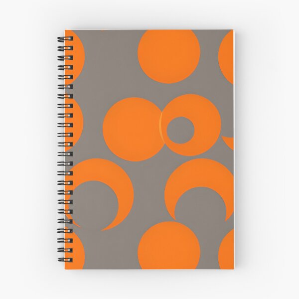Item preview, Orange and grey circle pattern  designed and sold by RAIDEN-BLACK.