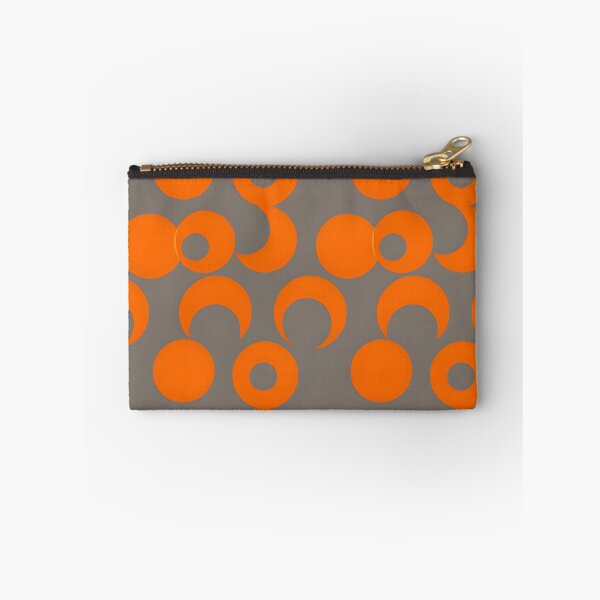 Item preview, Orange and grey circle pattern  designed and sold by RAIDEN-BLACK.