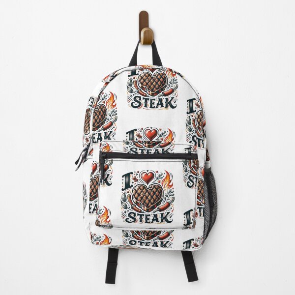 Item preview, I LOVE STEAK designed and sold by ArtFeverShop.