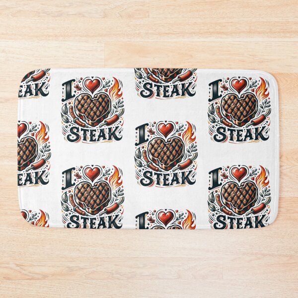 Item preview,  I LOVE STEAK  designed and sold by ArtFeverShop.