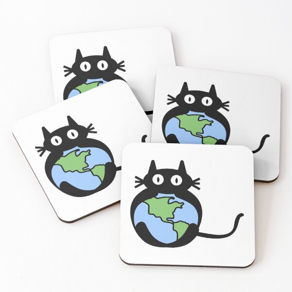 Item preview, Globe Cat designed and sold by cutenesss.