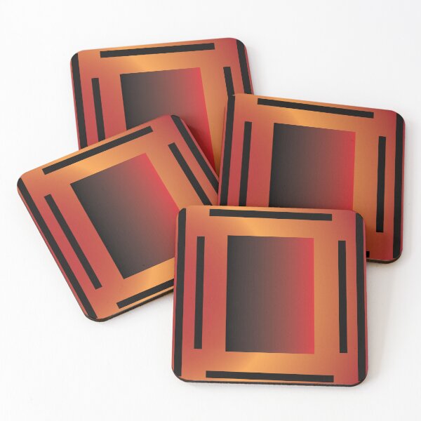 Item preview,  Orange Red and Black Blended Pattern designed and sold by RGSMOOTHFINGER.