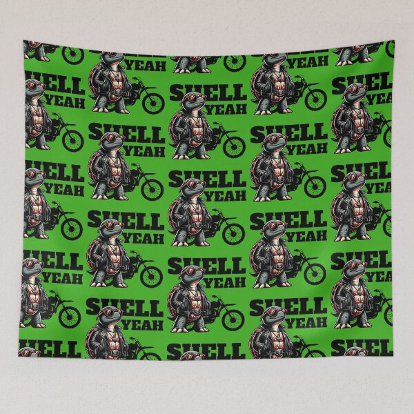 Item preview, Motorcyle Riding Turtle Shell Ya Pun designed and sold by TwistedRabbit12.