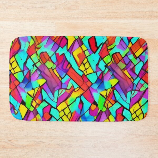 Item preview, Abstract Colorful Neon Pattern designed and sold by calibrit.