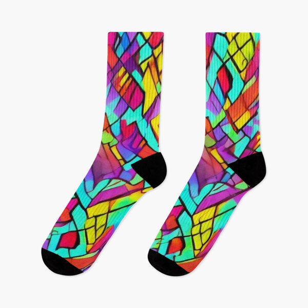 Item preview, Abstract Colorful Neon Pattern designed and sold by calibrit.
