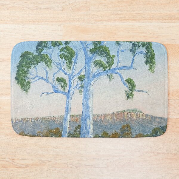 Item preview, Gum Trees, Looking to Mt Stuart Townsville - Oil on board designed and sold by Paul Gilbert.