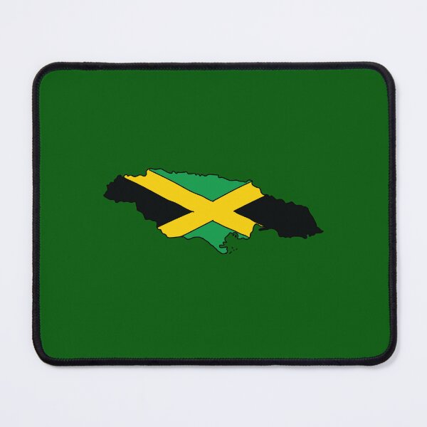 Item preview, Jamaica country shape flag designed and sold by Rachael Taylor.