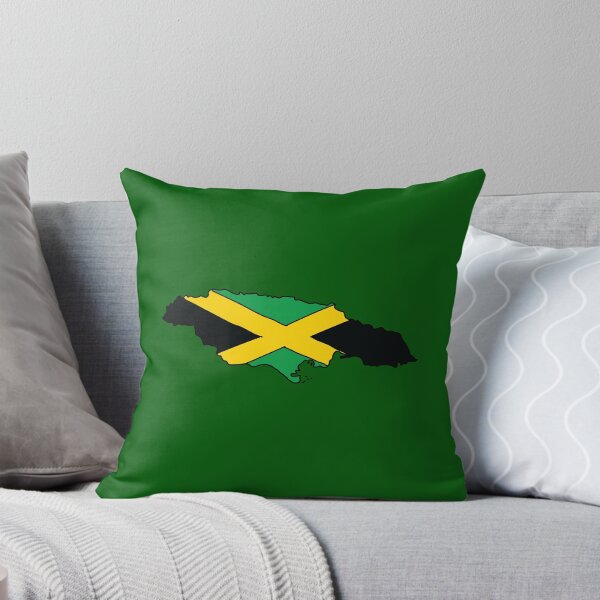 Item preview, Jamaica country shape flag designed and sold by Rachael Taylor.