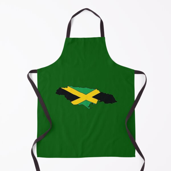 Item preview, Jamaica country shape flag designed and sold by Rachael Taylor.