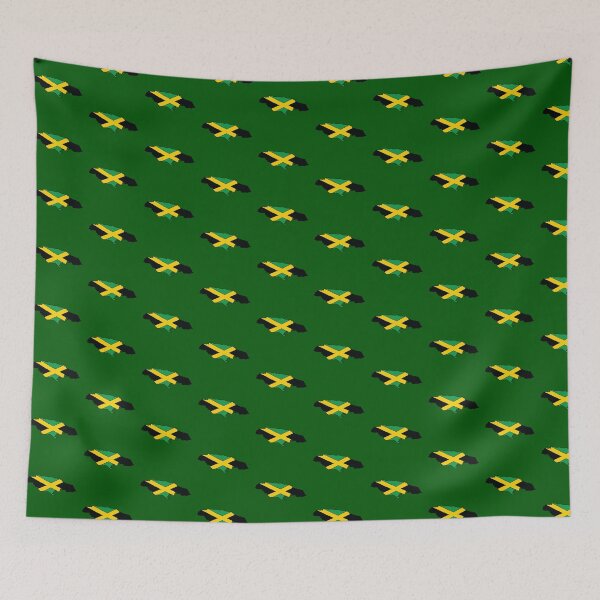 Item preview, Jamaica country shape flag designed and sold by Rachael Taylor.