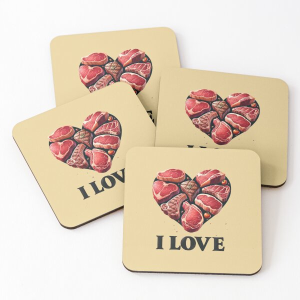 Item preview,  I LOVE STEAK  designed and sold by ArtFeverShop.