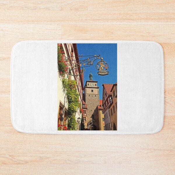 Item preview, Weisses Turm and Lion - Rothenburg ob der Tauber, Germany designed and sold by Photographic Memories.