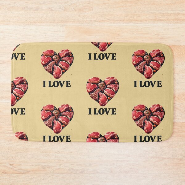 Item preview,  I LOVE STEAK  designed and sold by ArtFeverShop.