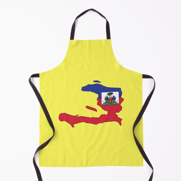 Item preview, Haiti country shape flag designed and sold by Rachael Taylor.