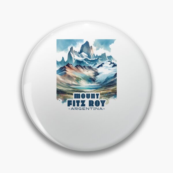 Item preview, Cerro Mount Fitz Roy Argentina Watercolor Art designed and sold by SambaStyles.