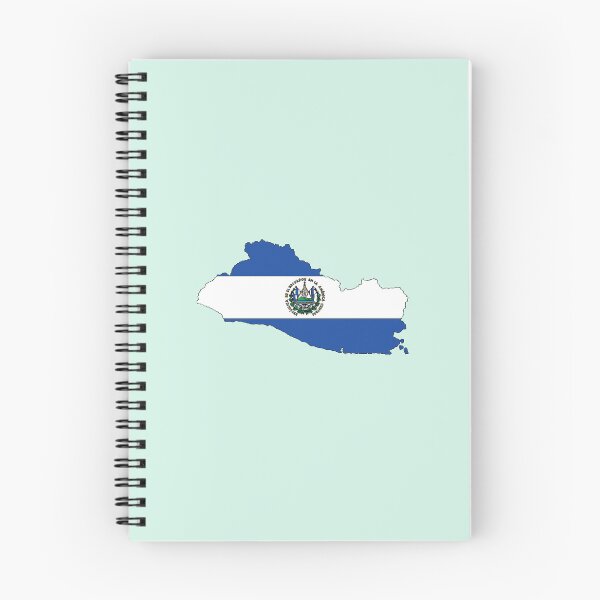Item preview, El Salvador country shape flag designed and sold by Rachael Taylor.
