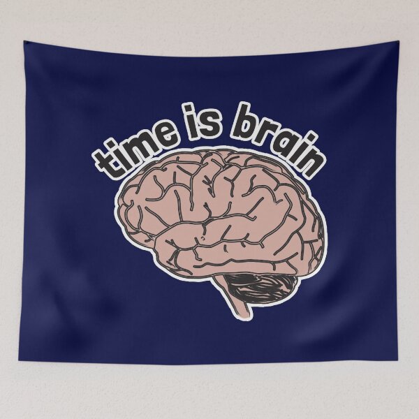 Item preview, Time is Brain designed and sold by Artsy-Chemist.