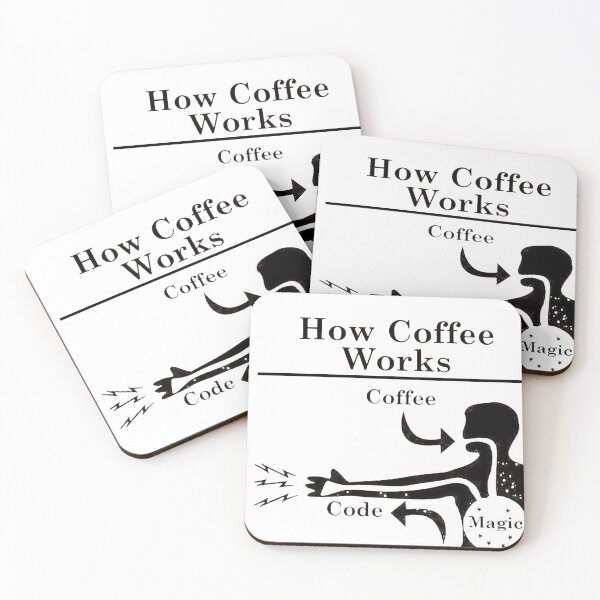 Item preview, how coffee works?Java Jolts and Code Spells: Unraveling the Mystique of Software Sorcery designed and sold by 3ac-Arts.