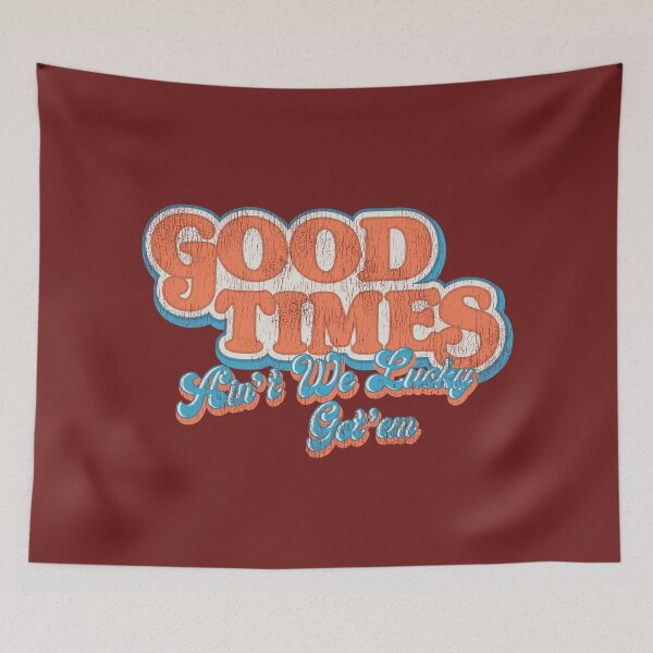 Item preview, Good Times 70s TV Worn Out designed and sold by Alema Art.