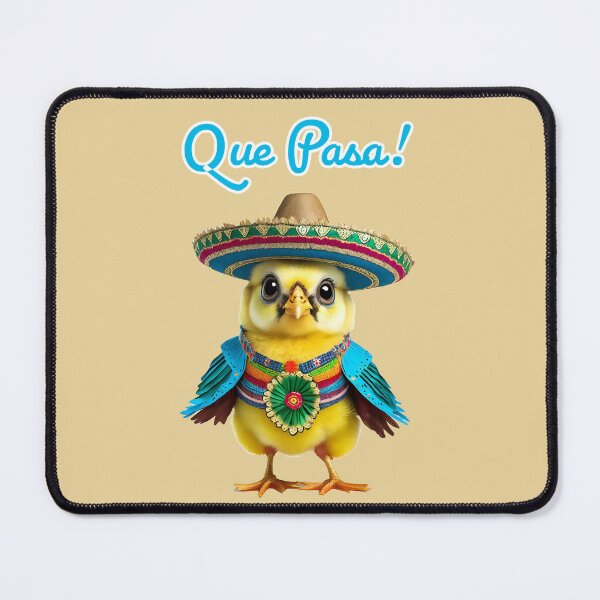 Item preview, "What's happening?" or “What's Up?” Funny Spanish Word, cute animal designed and sold by La Loca.