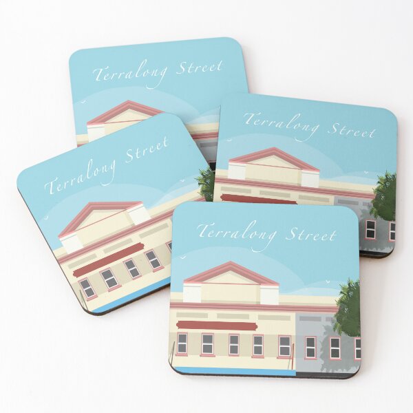 Item preview, Terralong Street Shopfronts Façade  designed and sold by Donnahuntriss.