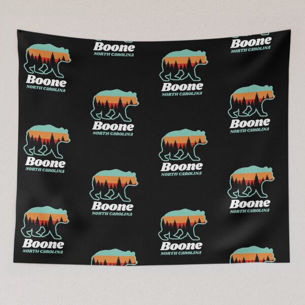 Item preview, Boone NC North Carolina Bear Hiking Camping Gift designed and sold by LADistrictGarb.