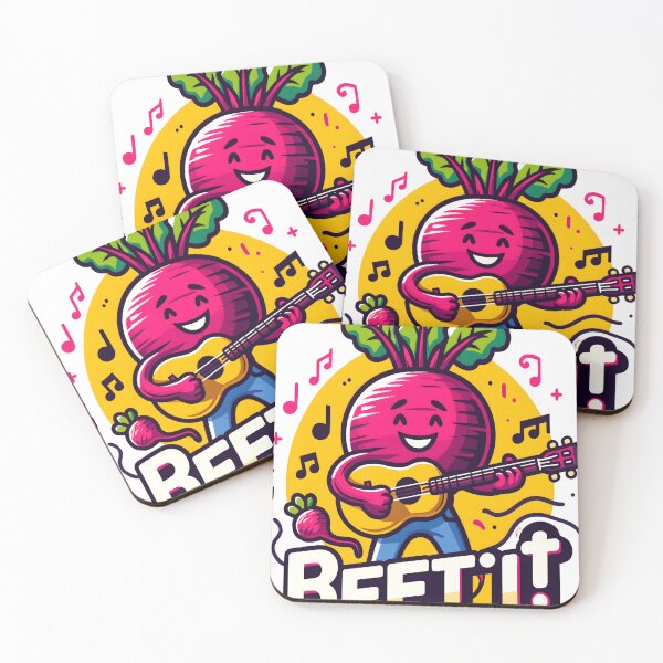 Item preview, Beet It Funny Vegan designed and sold by KitonicTees.