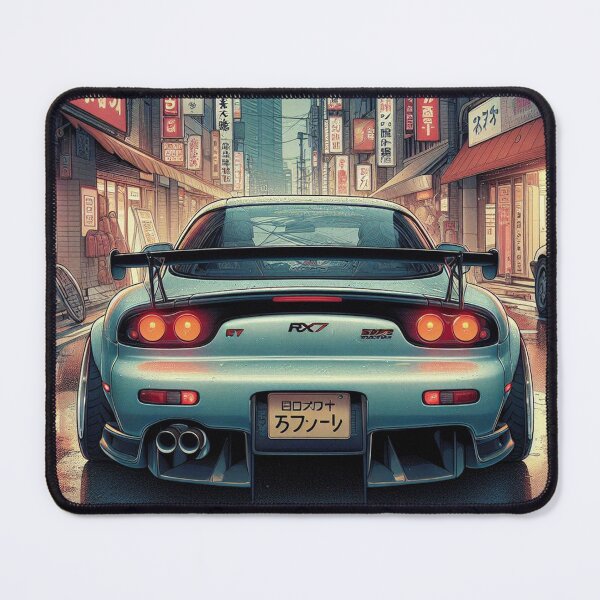 Item preview, RX7 FD Streets of Japan- Anime Manga Comic Style designed and sold by Too Sweet.