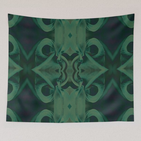 Item preview, [XL] Emerald Forest Gothic Flora designed and sold by SageFolio.