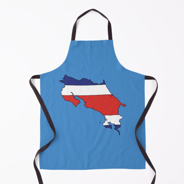 Item preview, Costa Rica country shape flag designed and sold by Rachael Taylor.