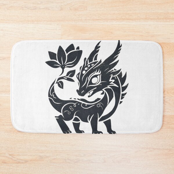 Item preview, Elvish Dragon Magic Vibes Floral Silhouette  designed and sold by DragonRealms.
