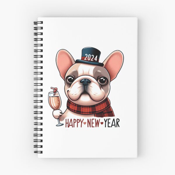 Item preview, Frenchie Toast: Cheers to 2024 in Style! designed and sold by EpicPaws.