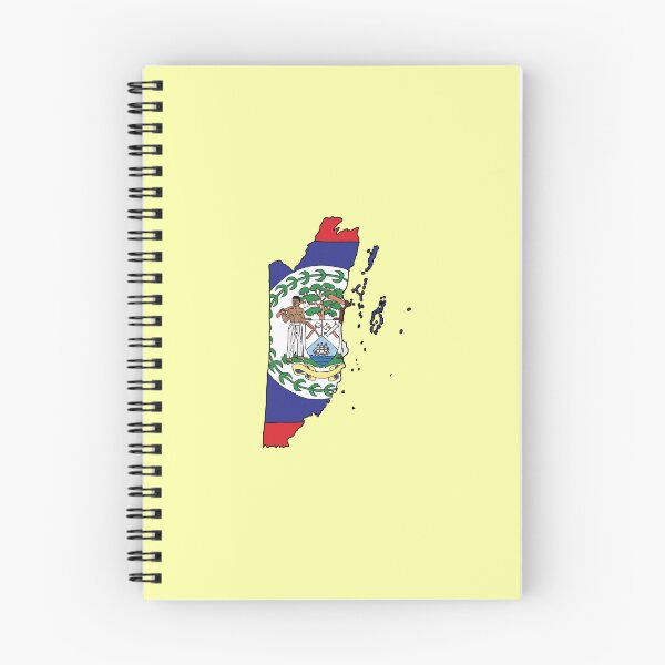 Item preview, Belize country shape flag designed and sold by Rachael Taylor.