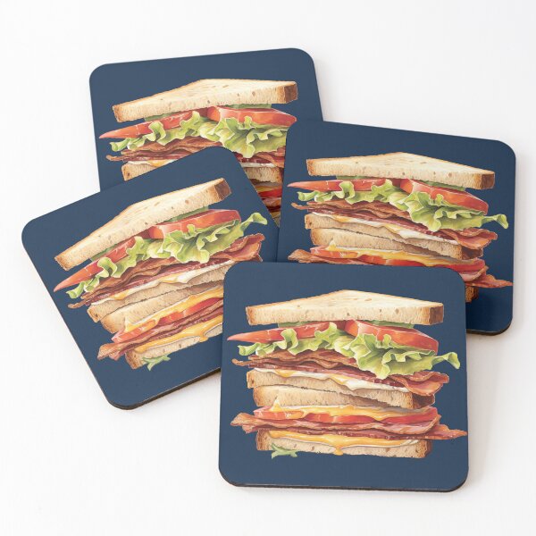 Item preview, Triple Decker Bacon and Cheese Club Sandwich designed and sold by Alicia Chee.