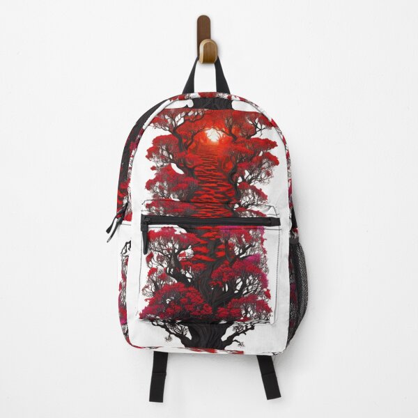 Item preview, Red sun shines red leaves bloom designed and sold by ZipperDragon88.