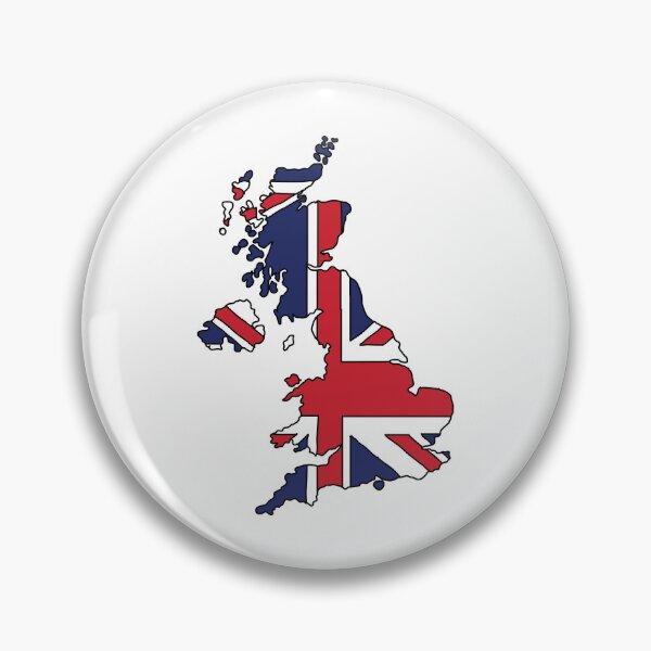 Item preview, United Kingdom country shape flag designed and sold by zenithcreative.