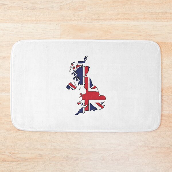 Item preview, United Kingdom country shape flag designed and sold by Rachael Taylor.