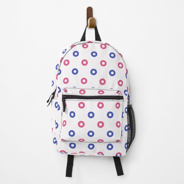 Item preview, Blue White Red Polka Dots Modern Contemporary Print Pattern designed and sold by VioletsnPansies.
