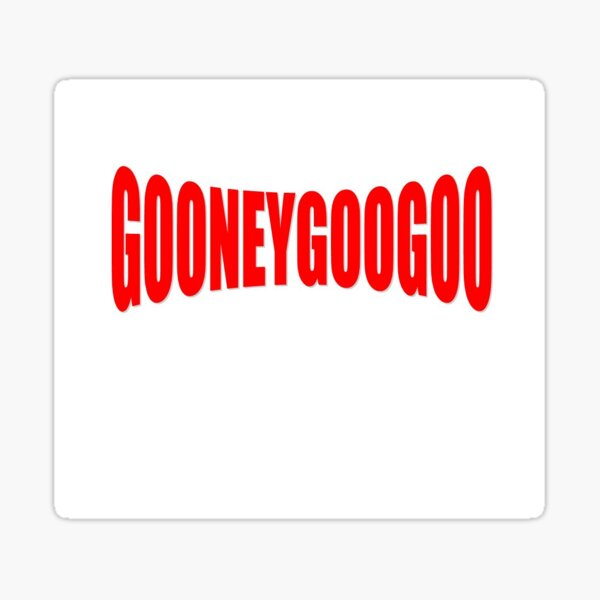 GooneyGooGoo Sticker