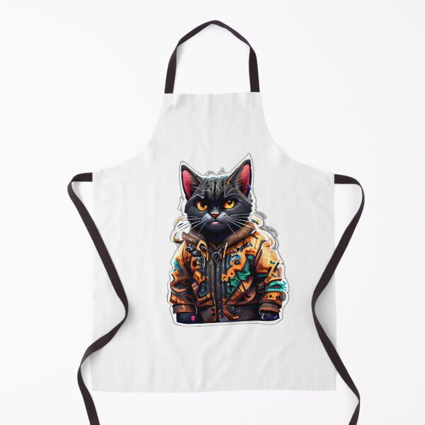Item preview, A cat wearing a jacket designed and sold by johndesign88.