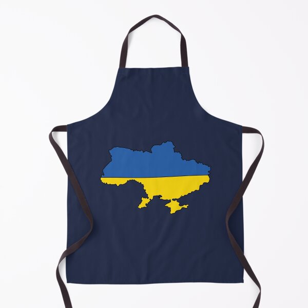 Item preview, Ukraine country shape flag designed and sold by Rachael Taylor.