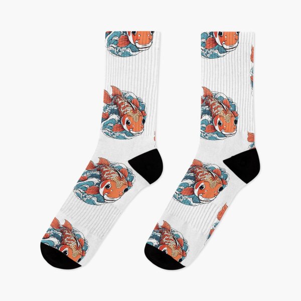 Item preview, Japanese Koi Fish Design Asian Aesthetic Lover Carp designed and sold by gillys.