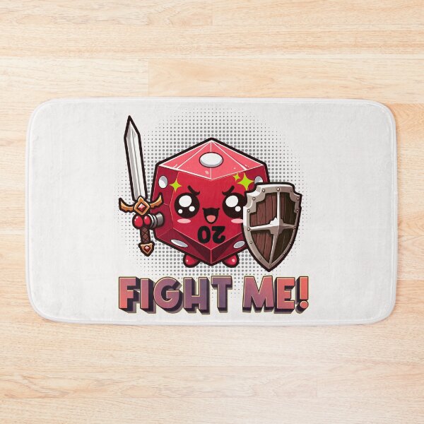 Item preview, Epic battle of the Kawaii RPG dice warrior of 20-sided dice designed and sold by GFelizNav.