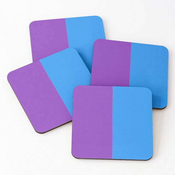 Item preview, Block colours of blue and purple  designed and sold by Amal20.