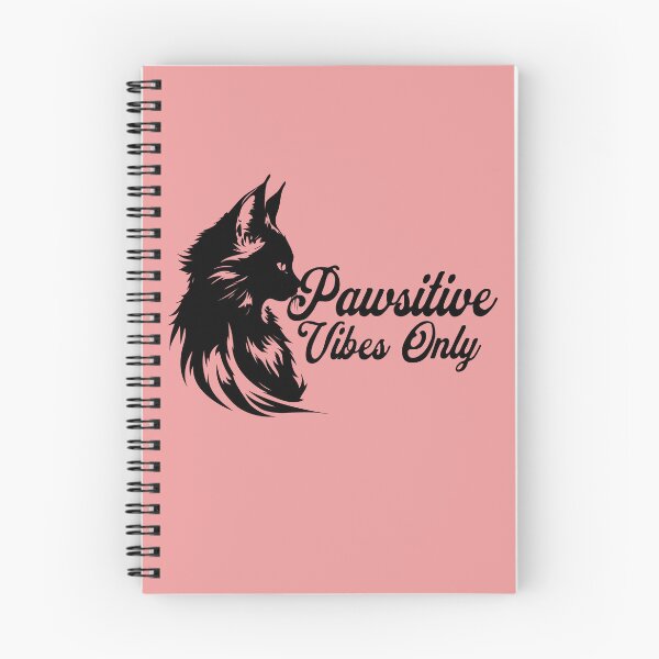 Item preview, Pawsitive Vibes Only Juego de palabras para gatos designed and sold by TwistedRabbit12.