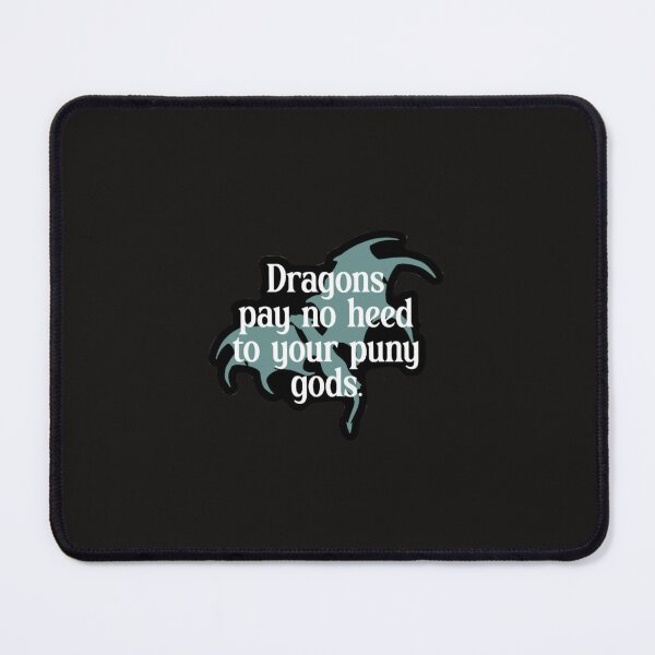 Item preview, 4th wing- dragons pay no heed to your puny gods designed and sold by wishingrain.