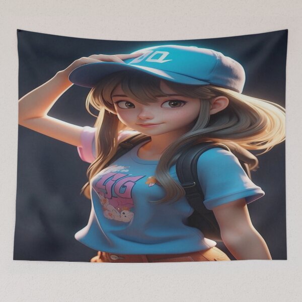 Item preview, Cute anime girl designed and sold by saly55887.